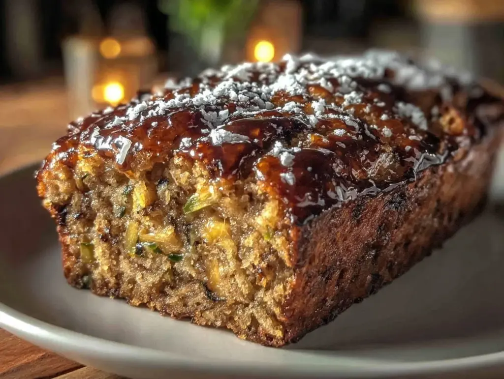ultra-moist zucchini bread with cinnamon - featured image