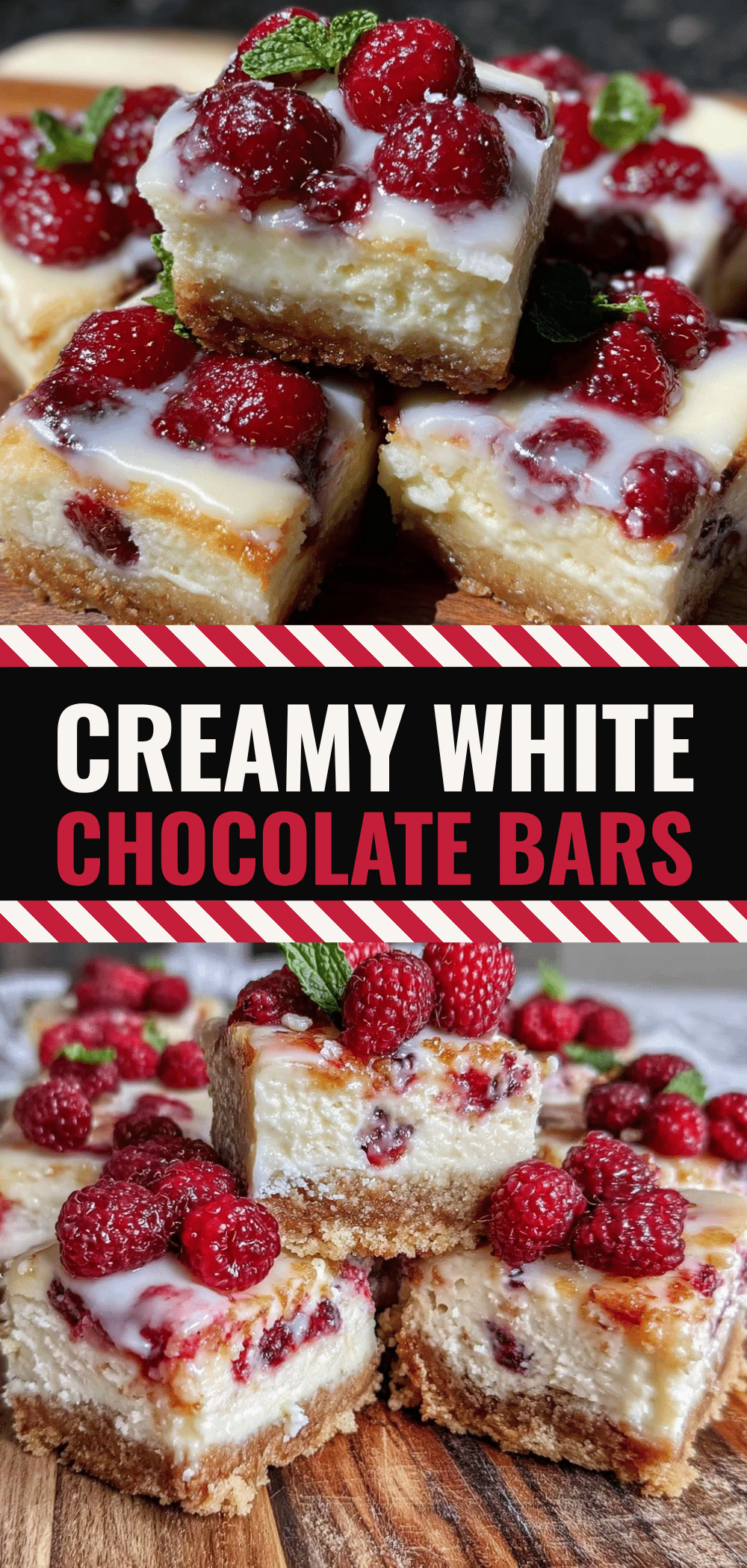 White Chocolate Raspberry Cheesecake Bars for Two 5 White Chocolate Raspberry Cheesecake Bars for Two recipe
